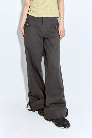Lav Cotton Roll-up Pants