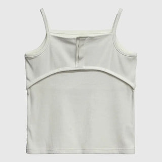 Rose Button Sleeveless