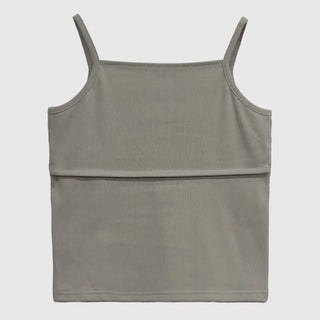 Rose Button Sleeveless