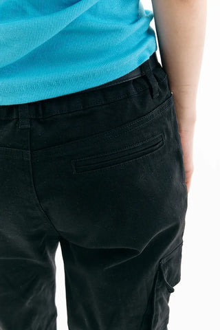Flare Wash Cargo Pants