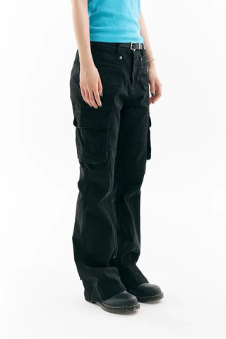 Flare Wash Cargo Pants