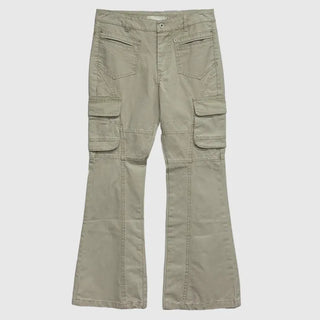 Flare Wash Cargo Pants