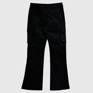 Flare Wash Cargo Pants