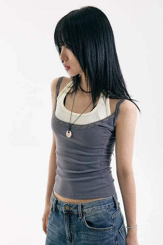Er Lace Sleeveless