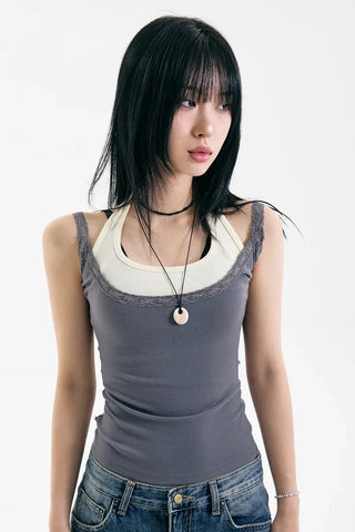 Er Lace Sleeveless