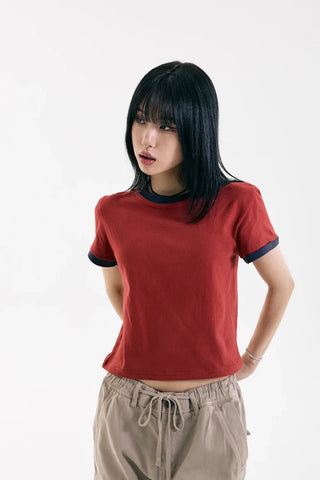 Default Ringer Short Sleeve T-shirt