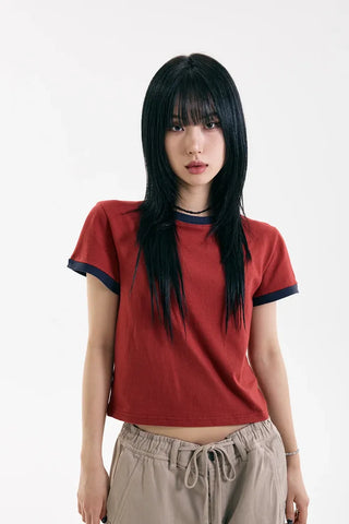 Default Ringer Short Sleeve T-shirt