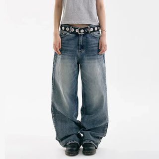 The For Washed Wide Jeans
