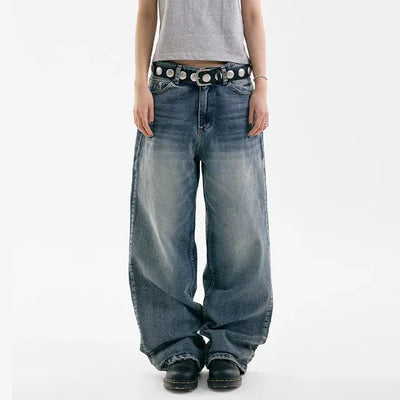 The For Washed Wide Jeans