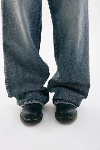 The For Washed Wide Jeans