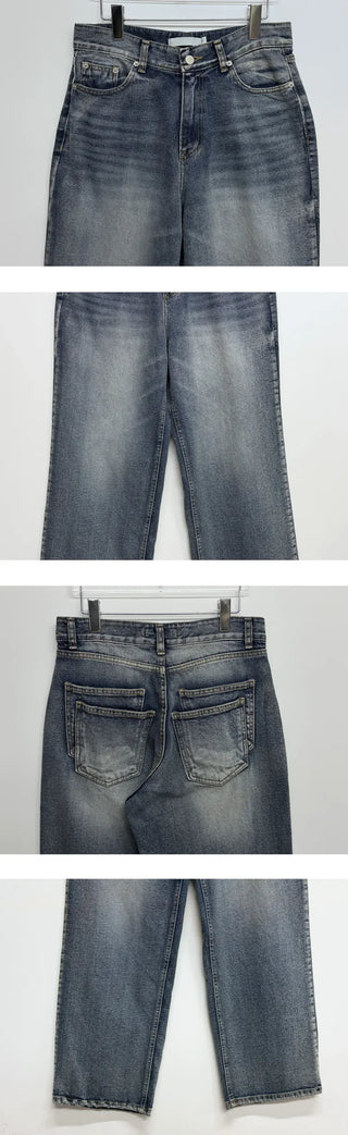 The For Washed Wide Jeans