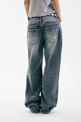 The For Washed Wide Jeans