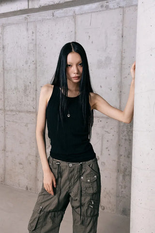 Rocky Ribbed Sleeveless