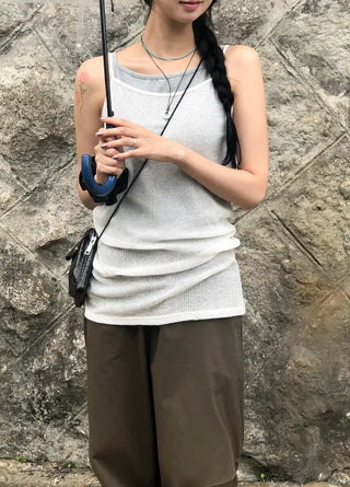 Annie Linen Sleeveless Dress