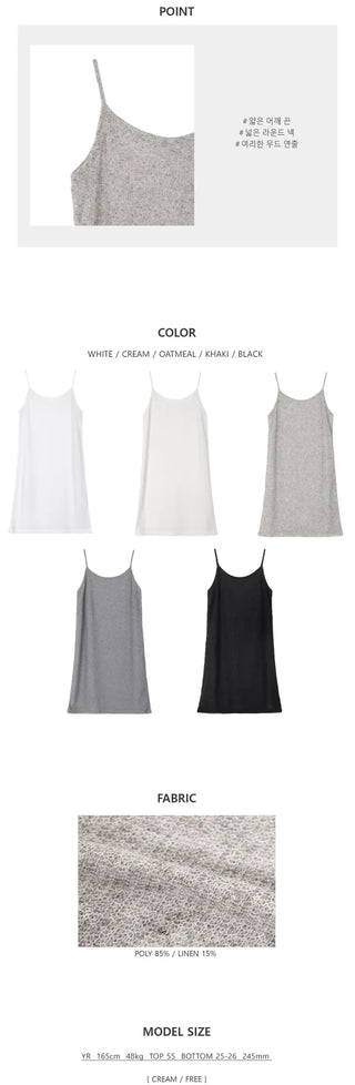 Annie Linen Sleeveless Dress