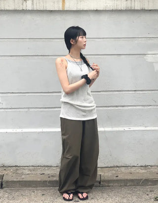 Annie Linen Sleeveless Dress
