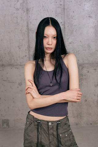 Nunu Ribbed Sleeveless