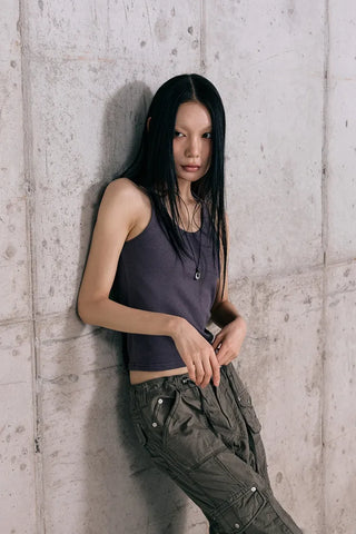 Nunu Ribbed Sleeveless