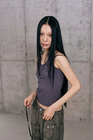 Nunu Ribbed Sleeveless