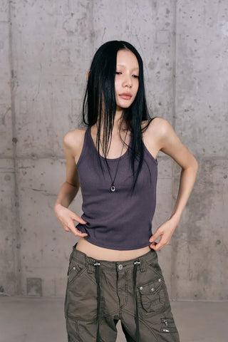 Nunu Ribbed Sleeveless