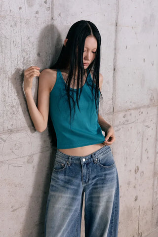 Nunu Ribbed Sleeveless