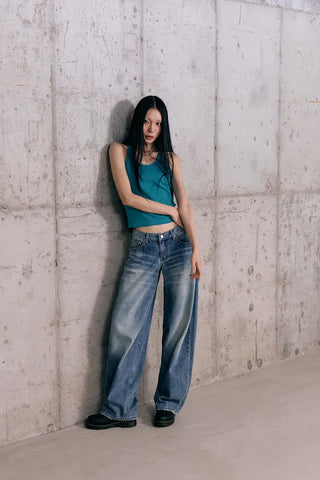 Nunu Ribbed Sleeveless