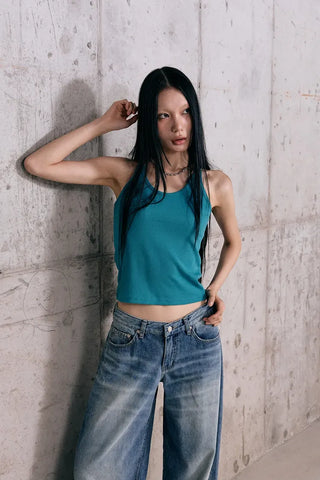Nunu Ribbed Sleeveless