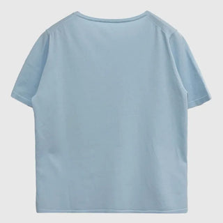 Cotton Knit Short Sleeve Tee