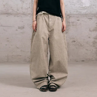 Bucky Herringbone Balloon Pants