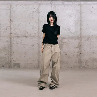 Bucky Herringbone Balloon Pants