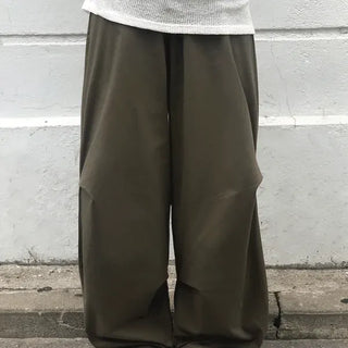 Ray Snap Pintuck Balloon Pants