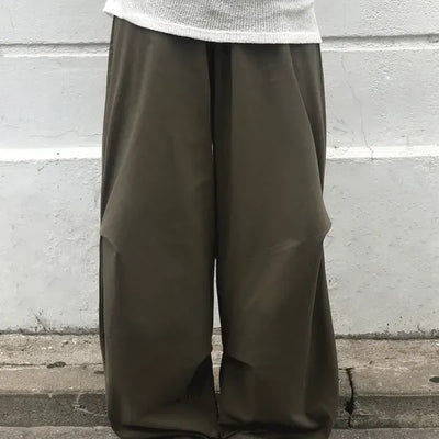 Ray Snap Pintuck Balloon Pants