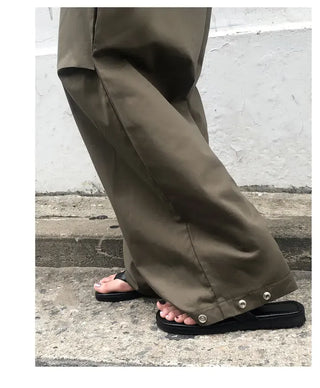 Ray Snap Pintuck Balloon Pants