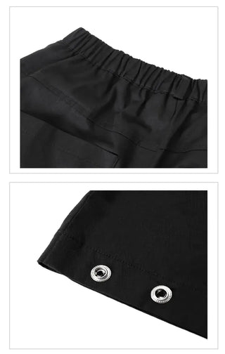Ray Snap Pintuck Balloon Pants