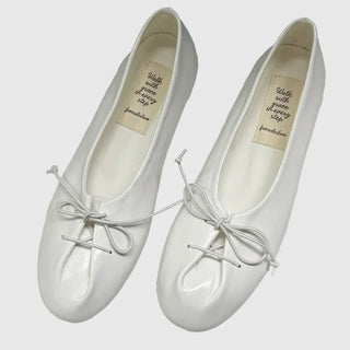 Sole Leather Flat Shoes