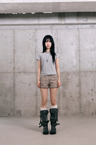 Tencel Boat Neck Summer Short Sleeve