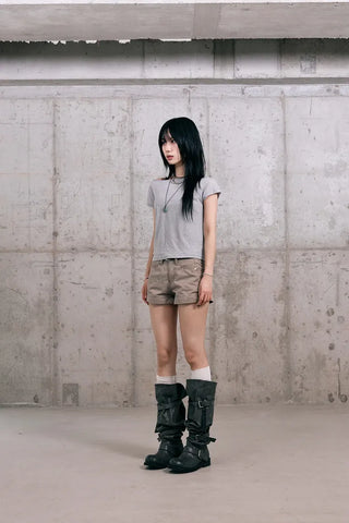 Tencel Boat Neck Summer Short Sleeve