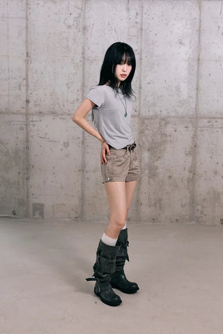 Tencel Boat Neck Summer Short Sleeve