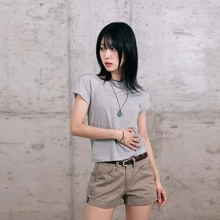 Tencel Boat Neck Summer Short Sleeve
