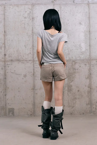 Tencel Boat Neck Summer Short Sleeve