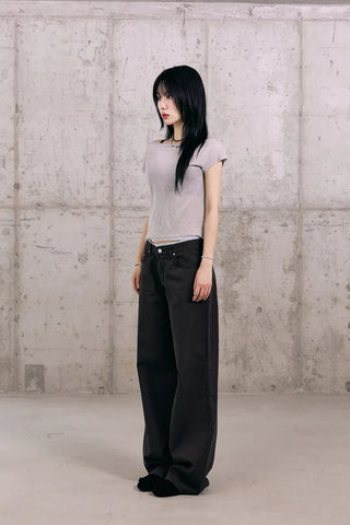 Tencel Boat Neck Summer Short Sleeve