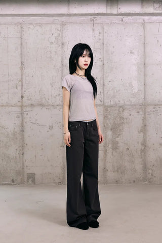 Tencel Boat Neck Summer Short Sleeve