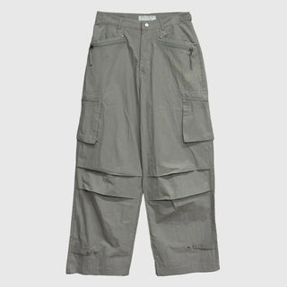 Fine Zipper Cargo Pants