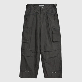 Fine Zipper Cargo Pants
