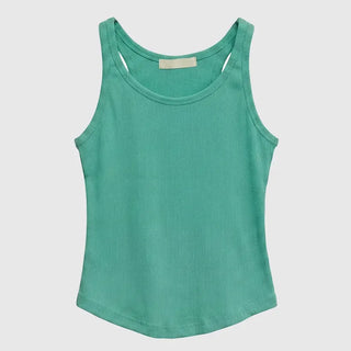 Kuring U-neck Ribbed Sleeveless