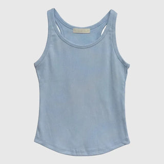 Kuring U-neck Ribbed Sleeveless