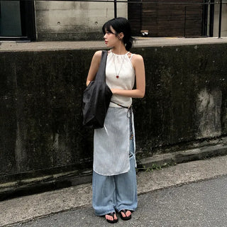 Soy Knit Halter Sleeveless