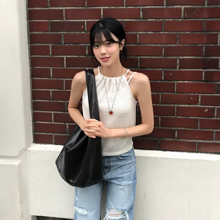 Soy Knit Halter Sleeveless