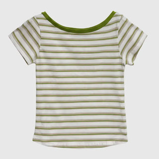 Cindy Striped Short Sleeve Tee