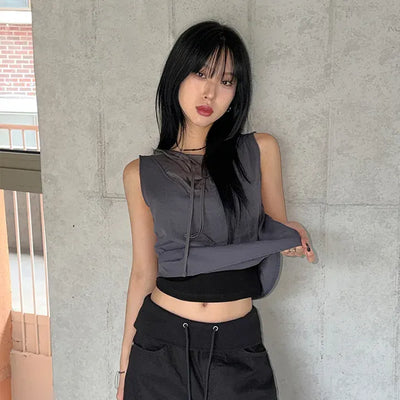 Flow High-Neck Sleeveless
